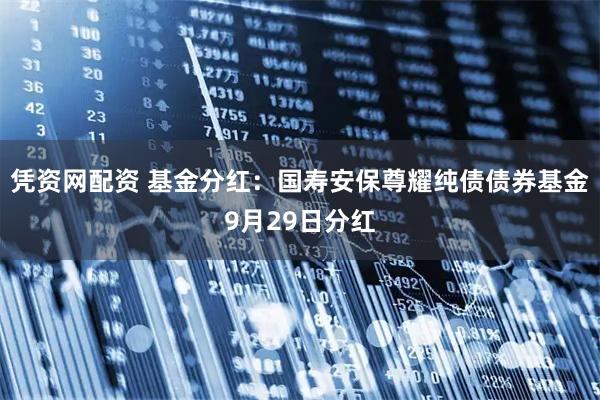 凭资网配资 基金分红：国寿安保尊耀纯债债券基金9月29日分红